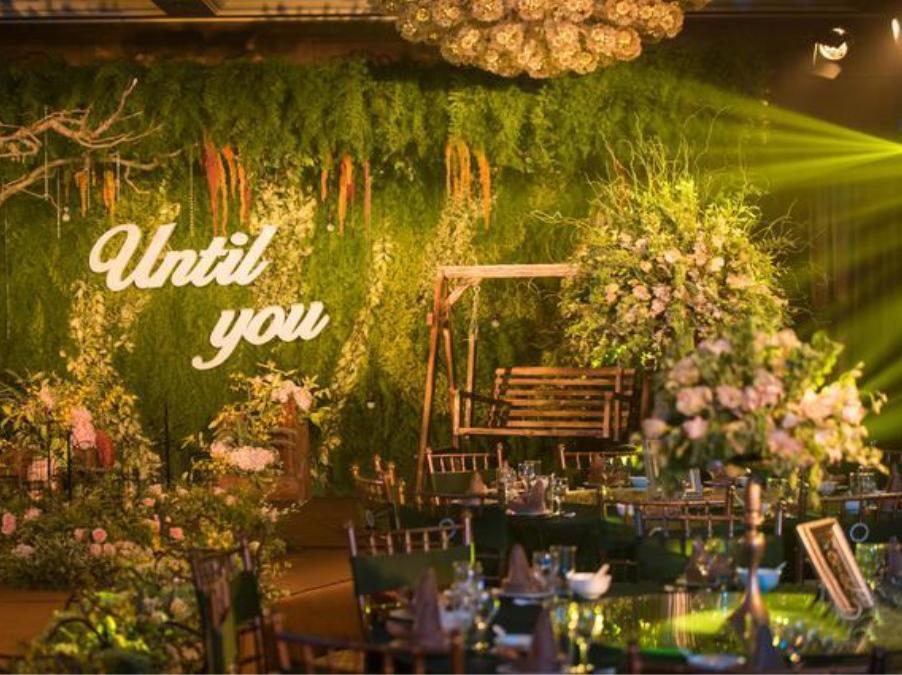 【八月婚礼定制】爱在森林 豪华森系主题婚礼