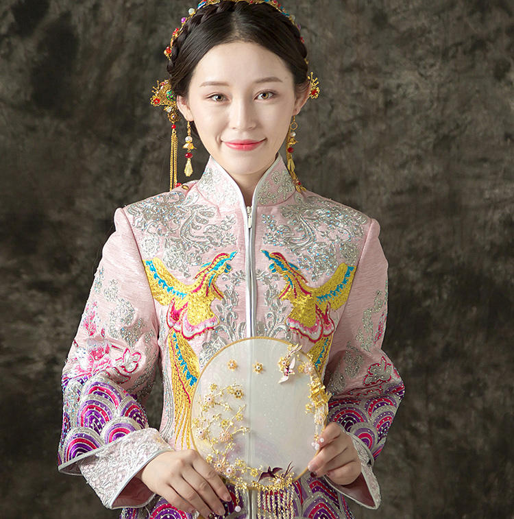超值定制秀禾服 | 金丝银线 中式嫁衣