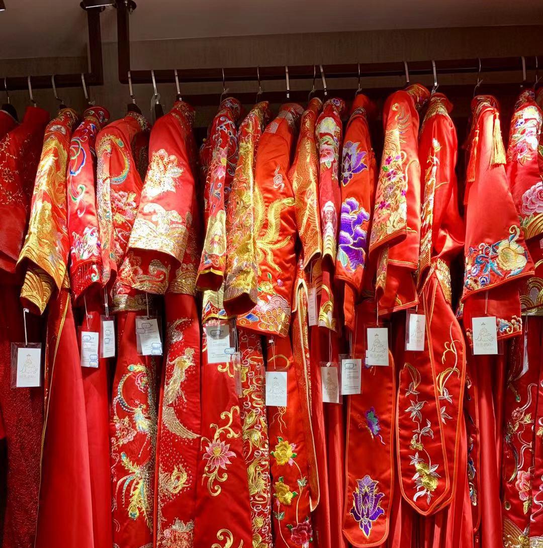 【嫁美格格】高端中式秀禾龙凤褂