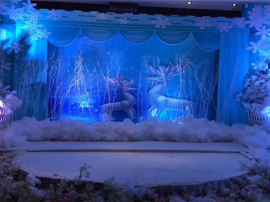 兮心爱梦冰雪主题婚礼一站式套餐