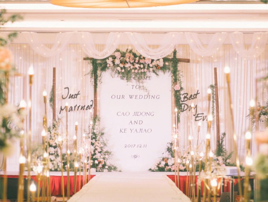 唯美浪漫 简约小成本婚礼必选