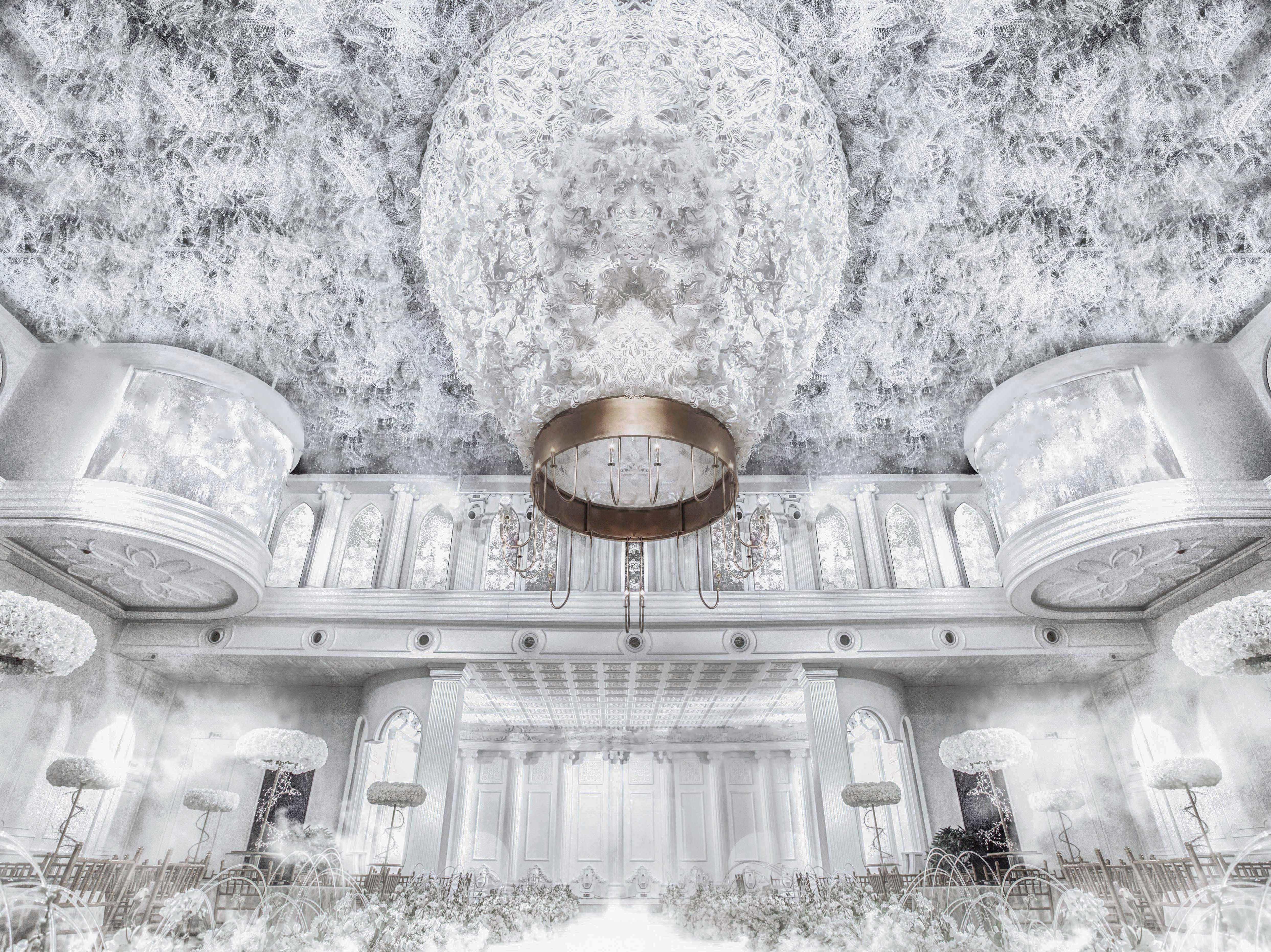 唯美清新沉浸式婚礼主题酒店