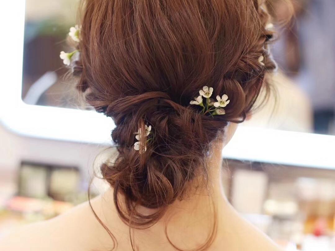 成都新娘资深档全程跟妆3造型唯美简约妆造