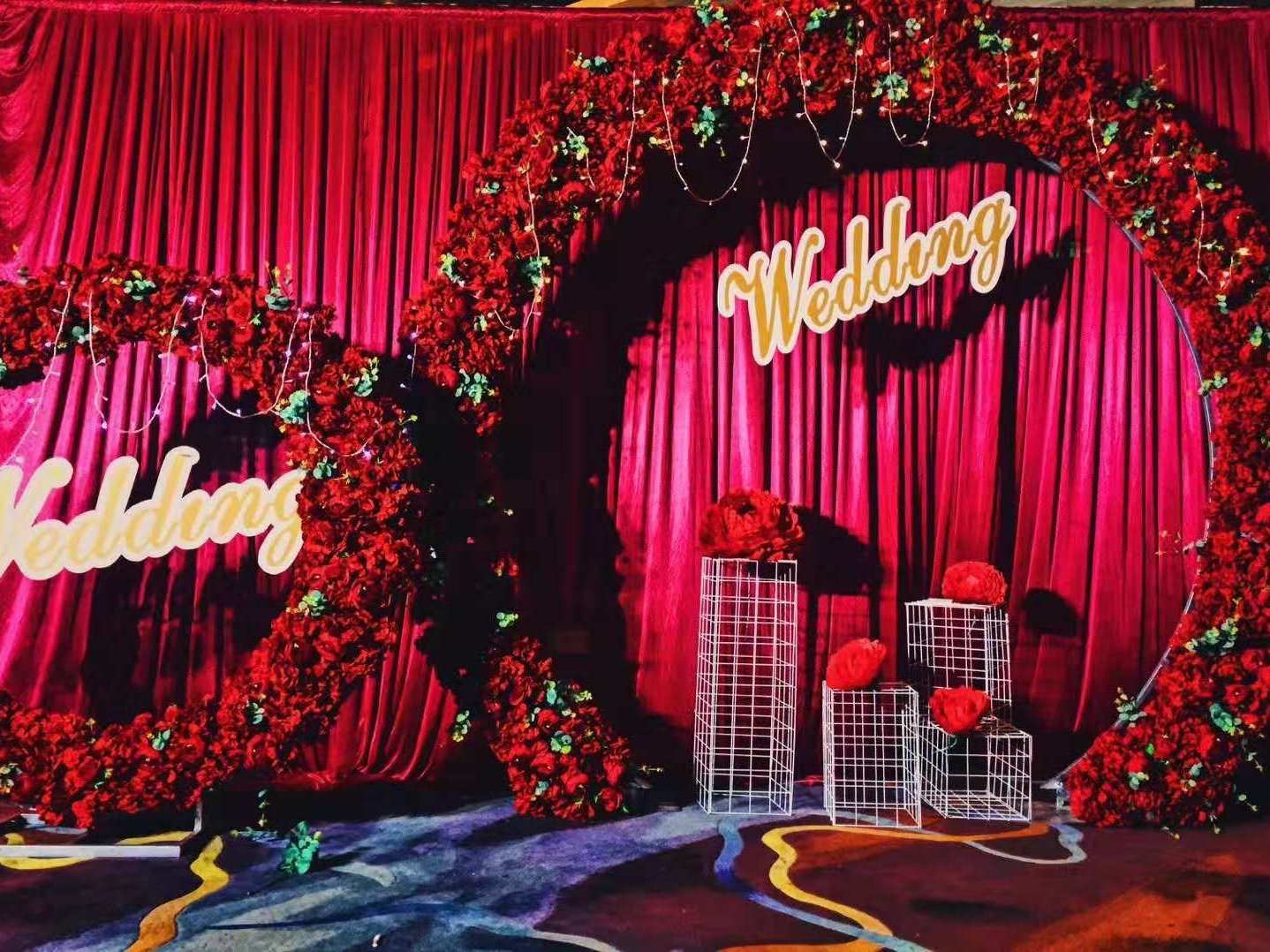 【时间·空间】复古黑红高雅色系，高端大气