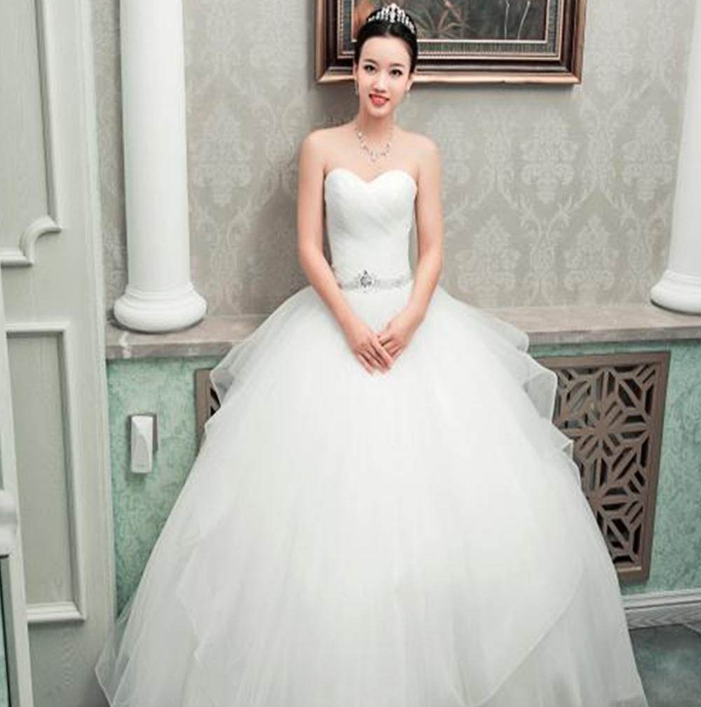 简约浪漫特惠三件套餐　新款婚纱礼服