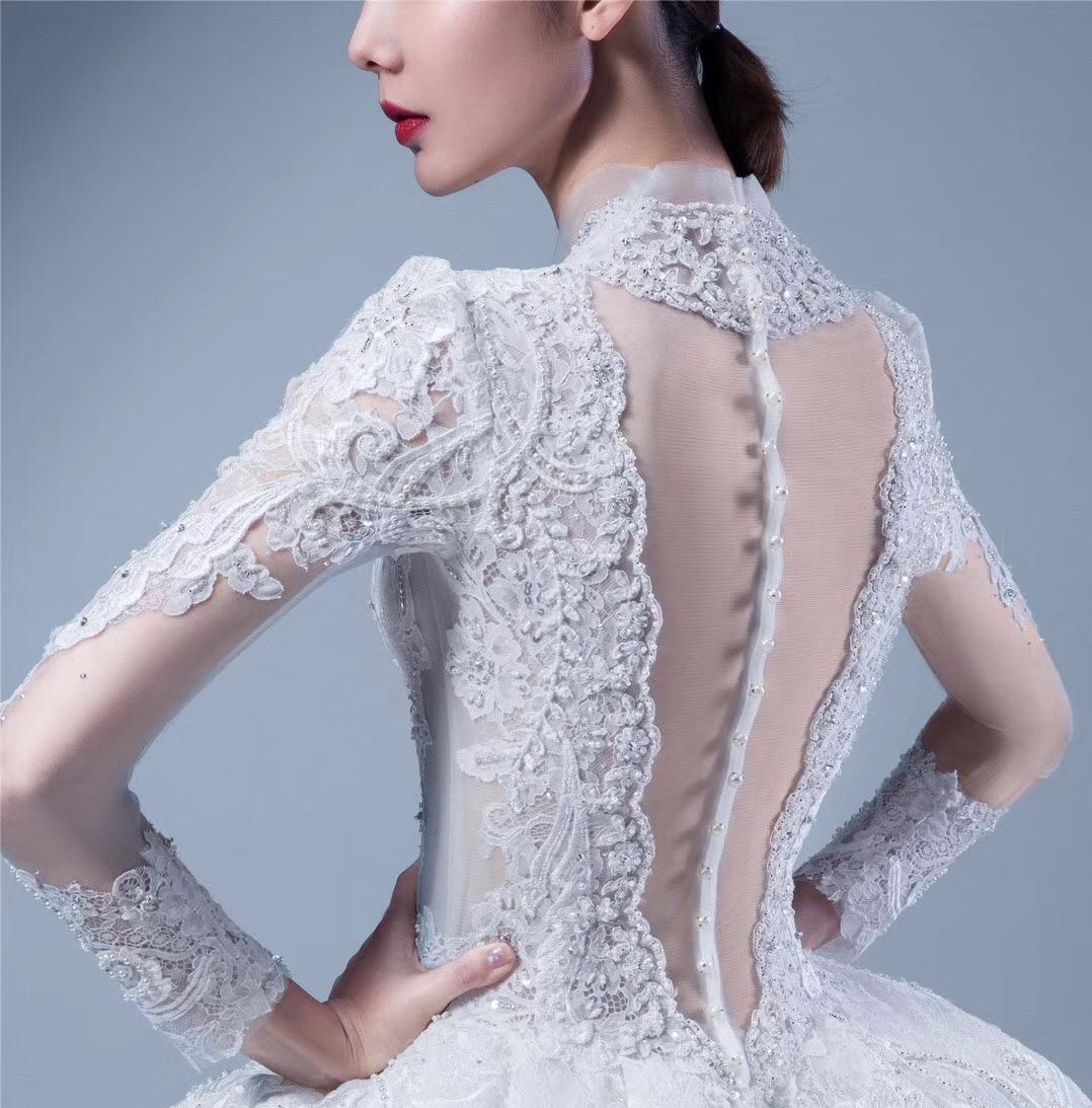 【薇町热卖】高定大牌拖尾6件套