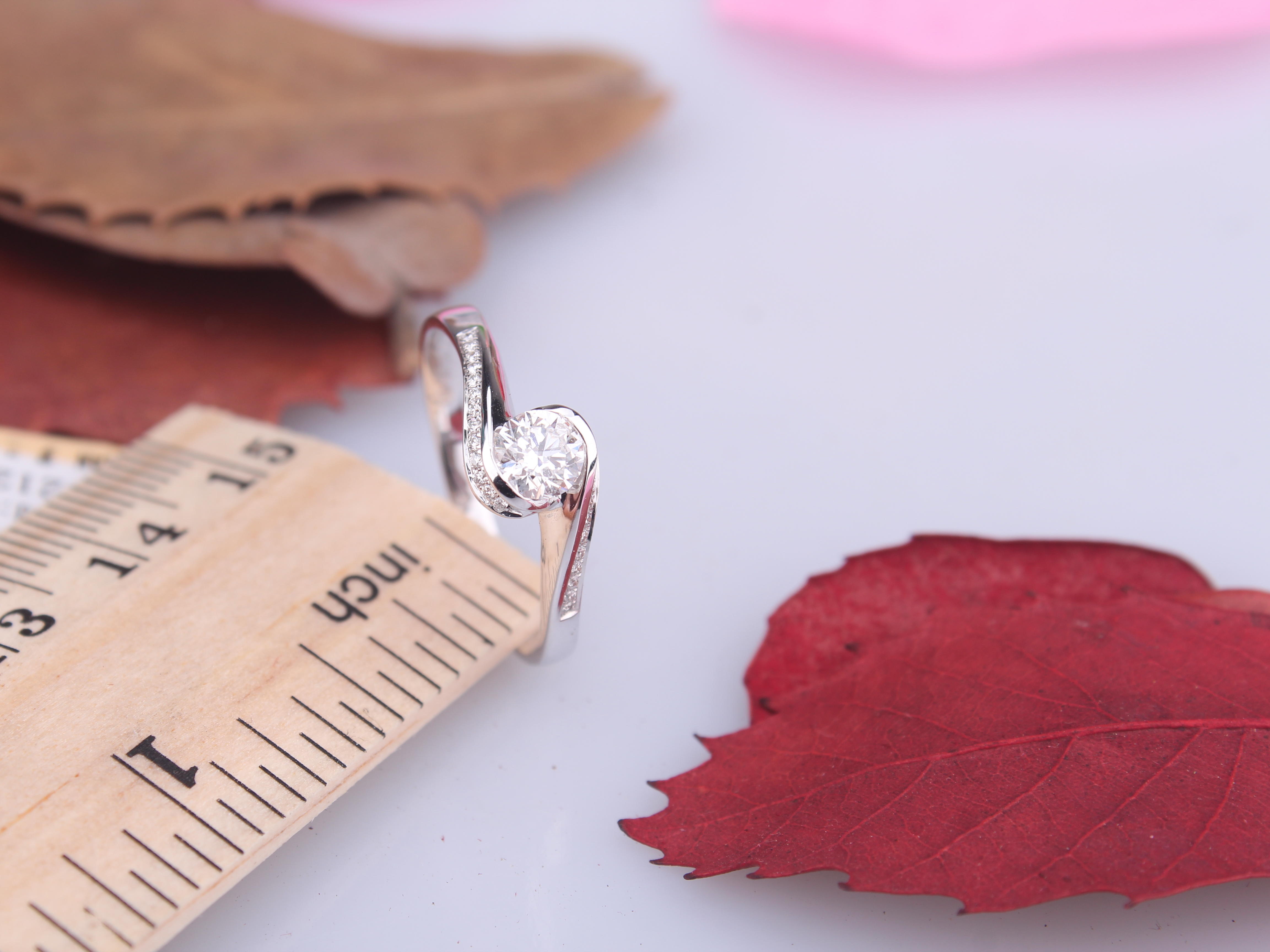 《无痕》女戒  罗兰钻石冬日完美定制之女戒