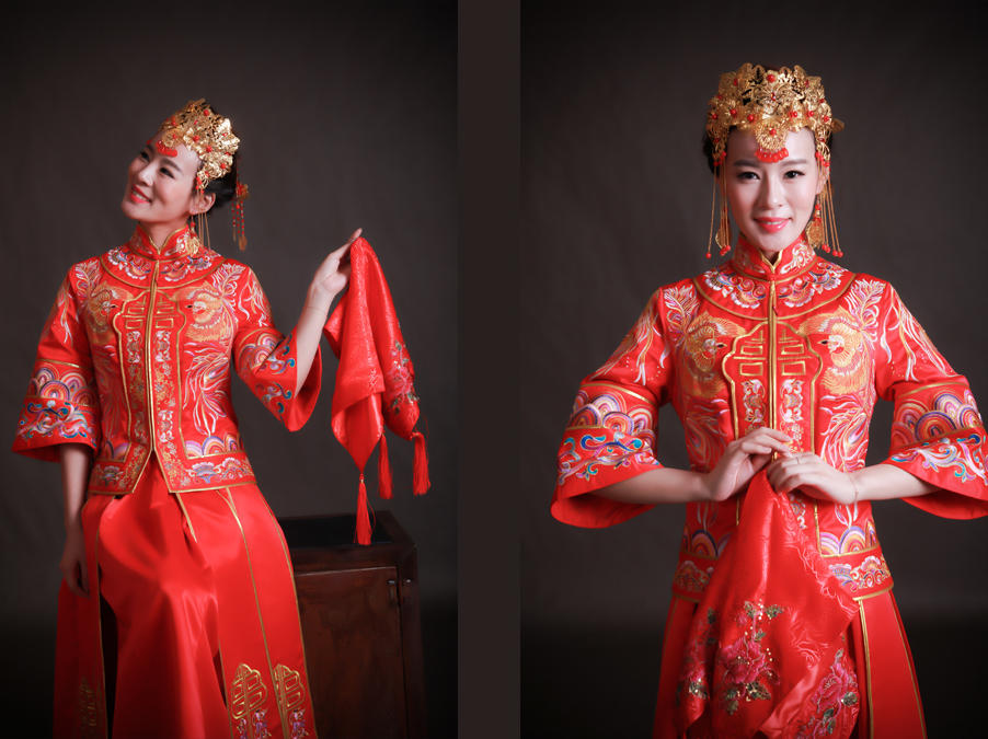 【绣阁嫁衣】中式秀禾服，全面上新。。。