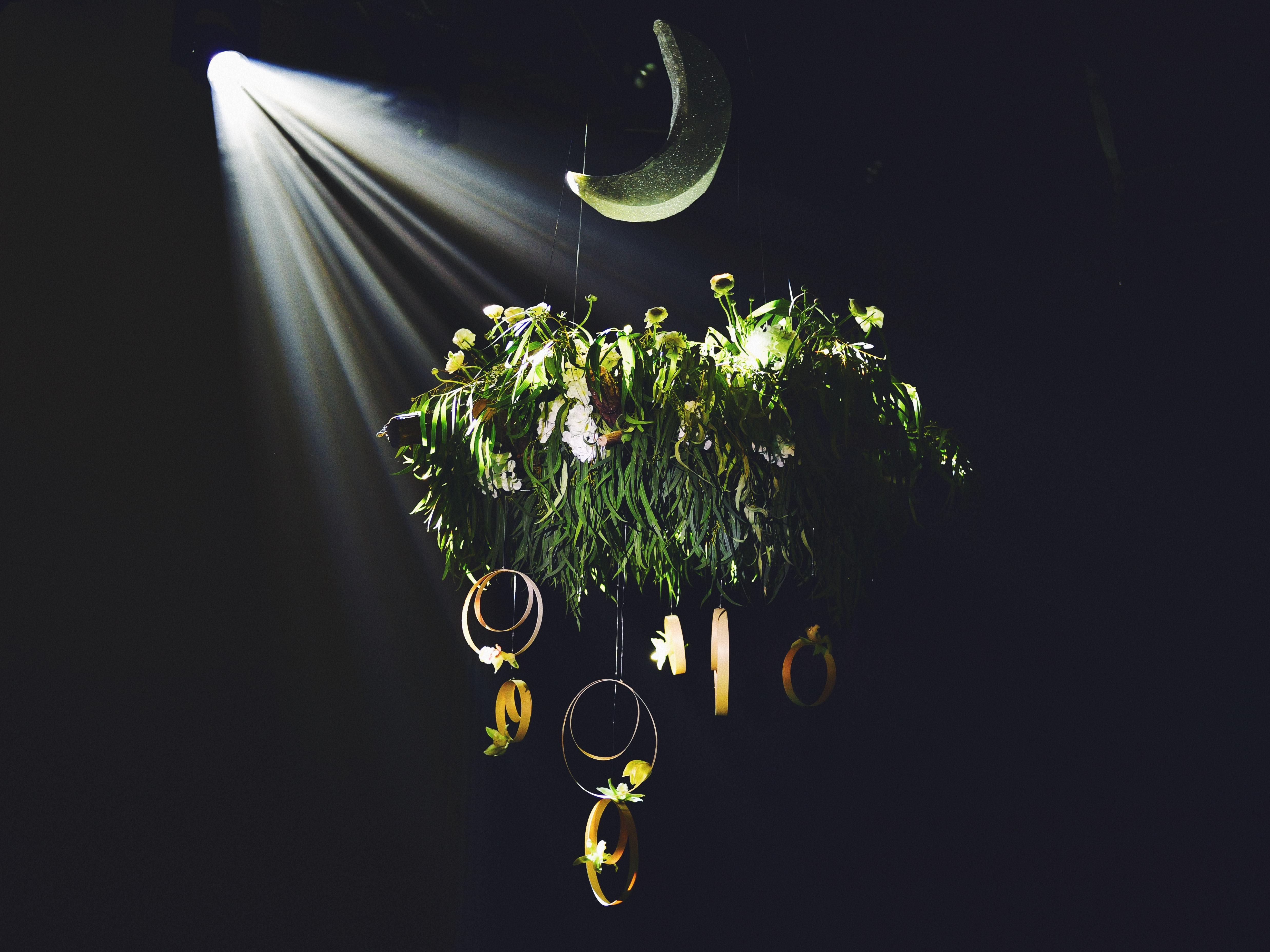 【东营宾馆】日月星辰 梦幻创意深色系星空布景