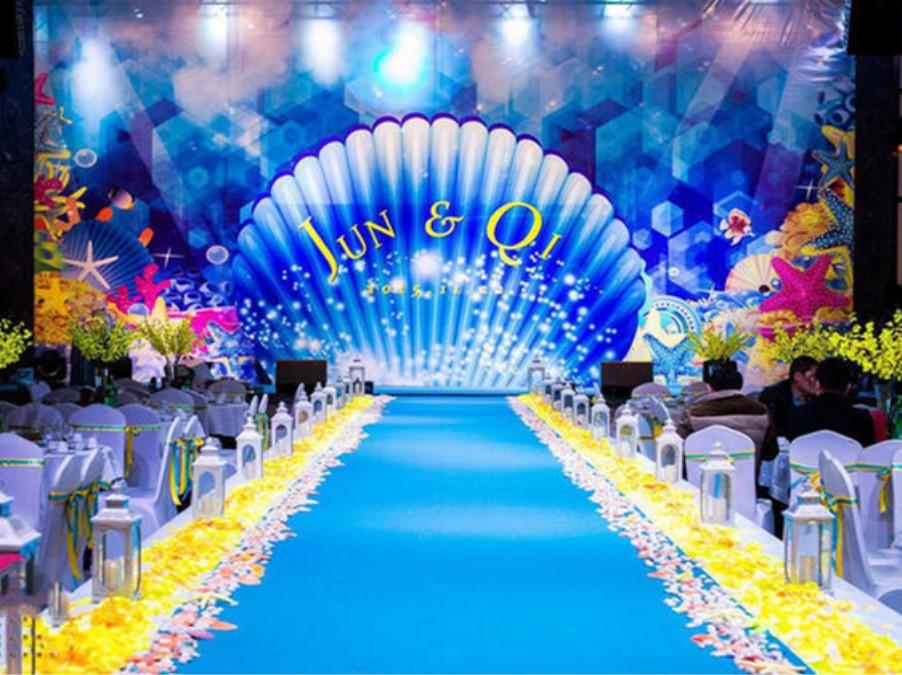 【八月婚礼定制】金色海洋 主题婚礼