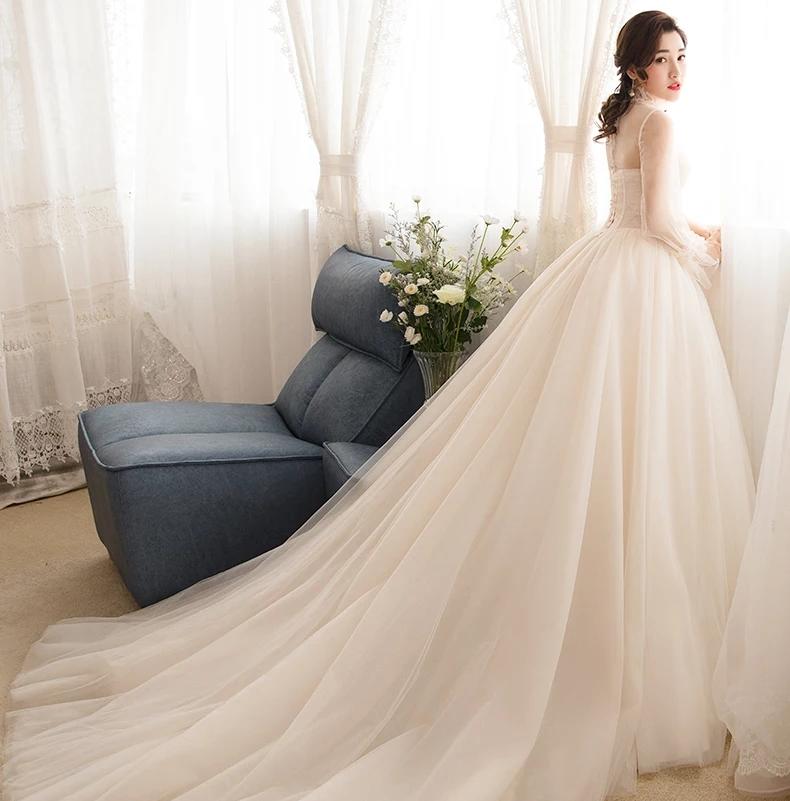 网红同款满天星轻婚纱仪式纱1套