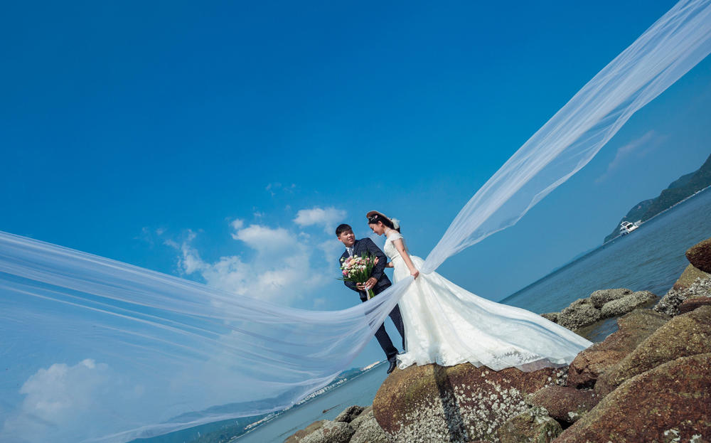 哈斯塔特欧美城风情小镇浪漫旅拍婚纱摄影