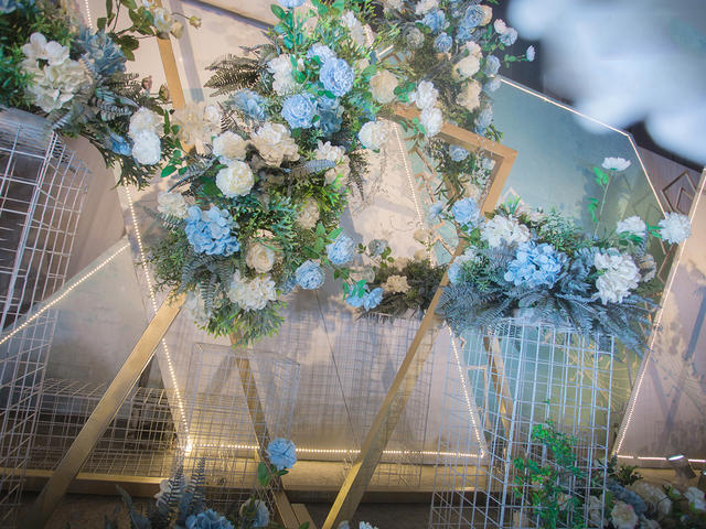 《天空之蓝》热门套系蓝色浪漫西式婚礼