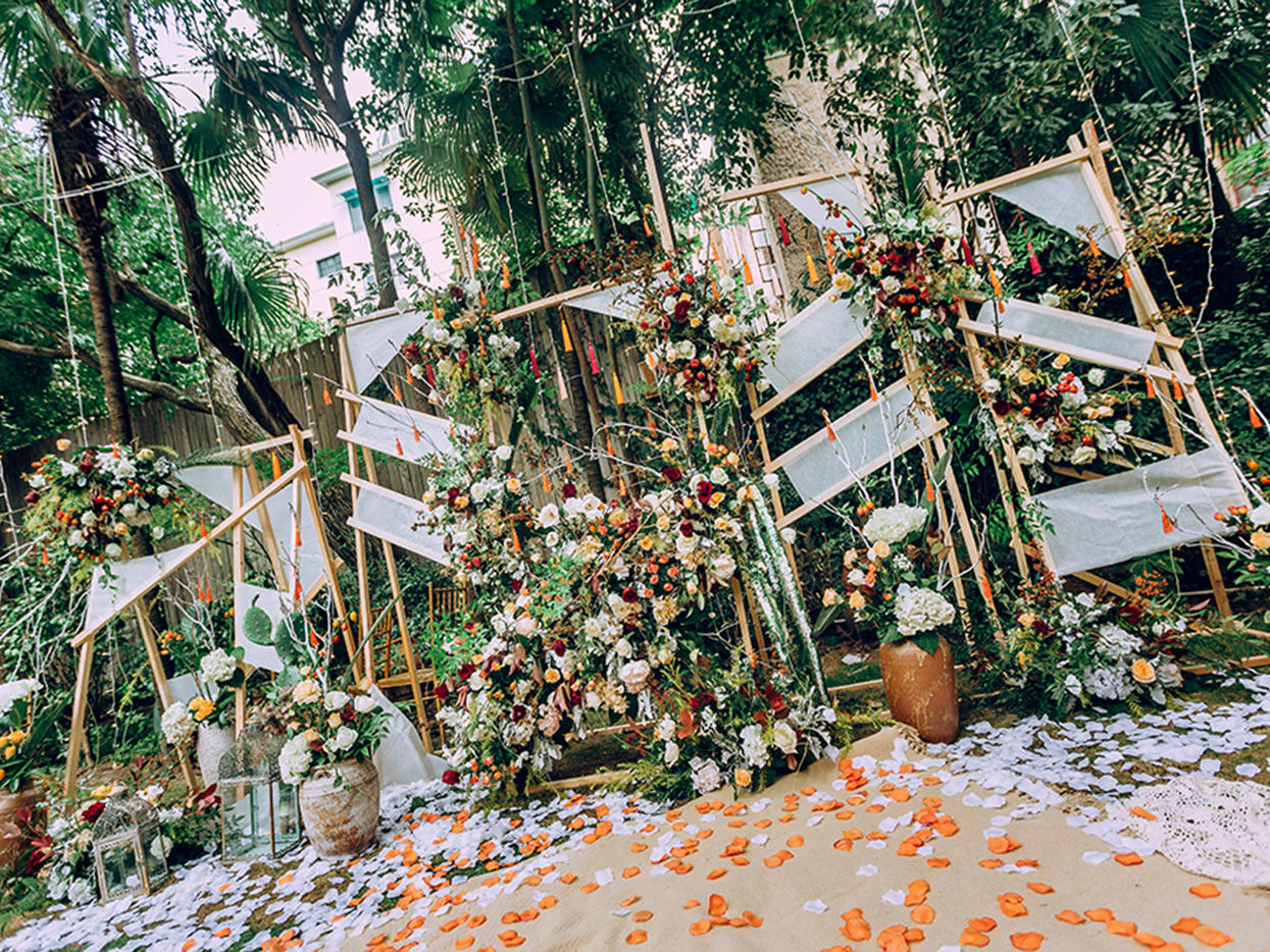 【和平官邸】小清新草坪/含四大金刚/创意定制