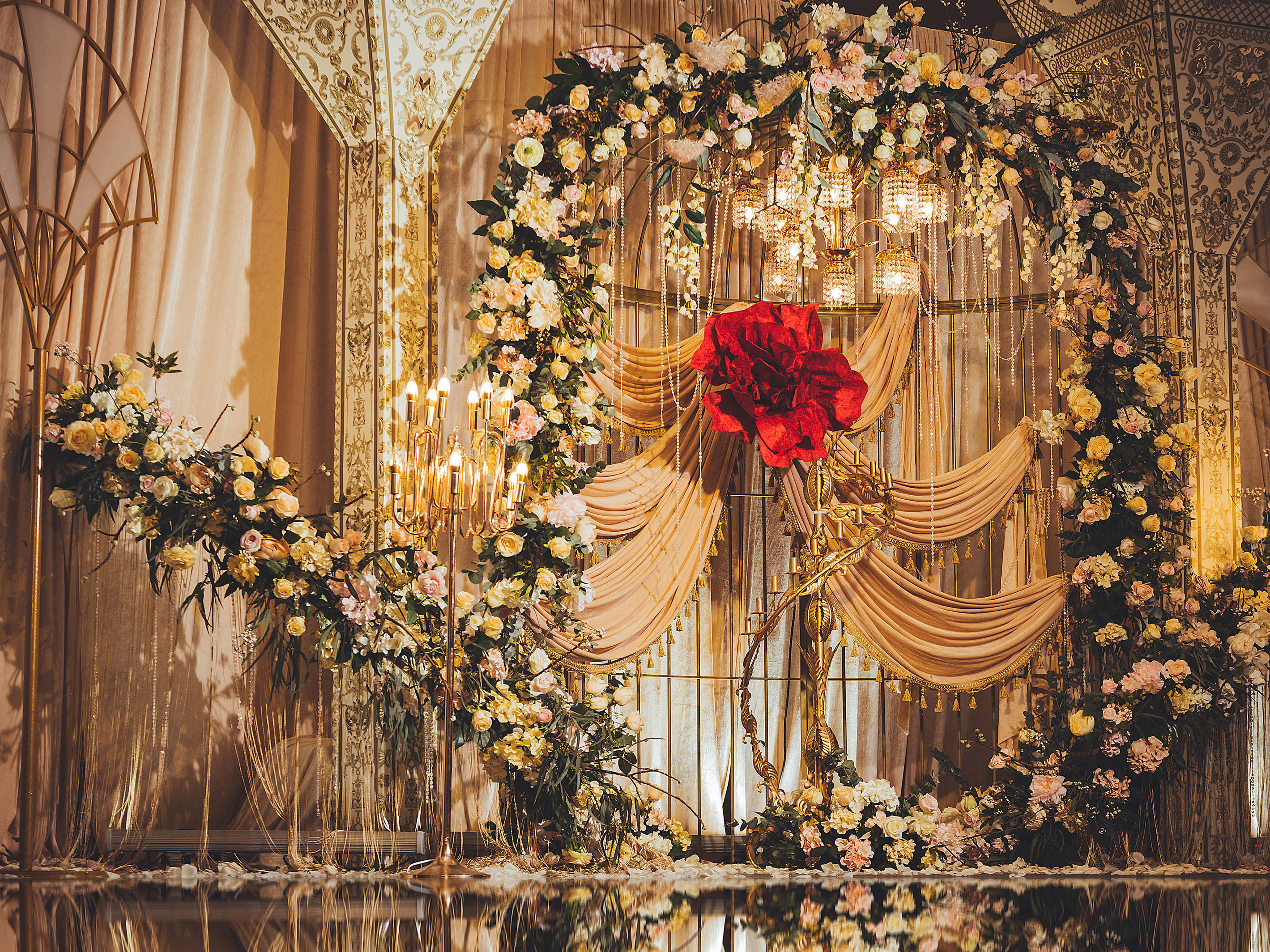 【朗庭】美女也野兽童话主题/贵气宫廷风