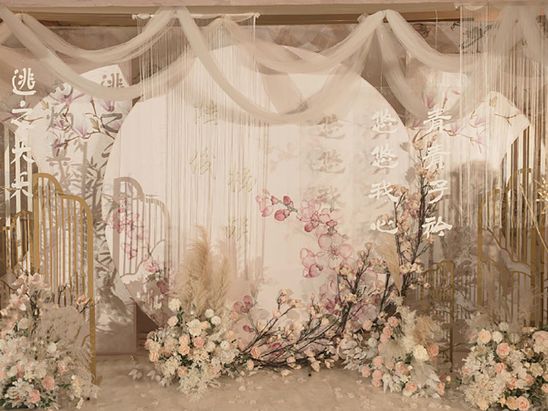 三生三世十里桃花——香槟色中式婚礼