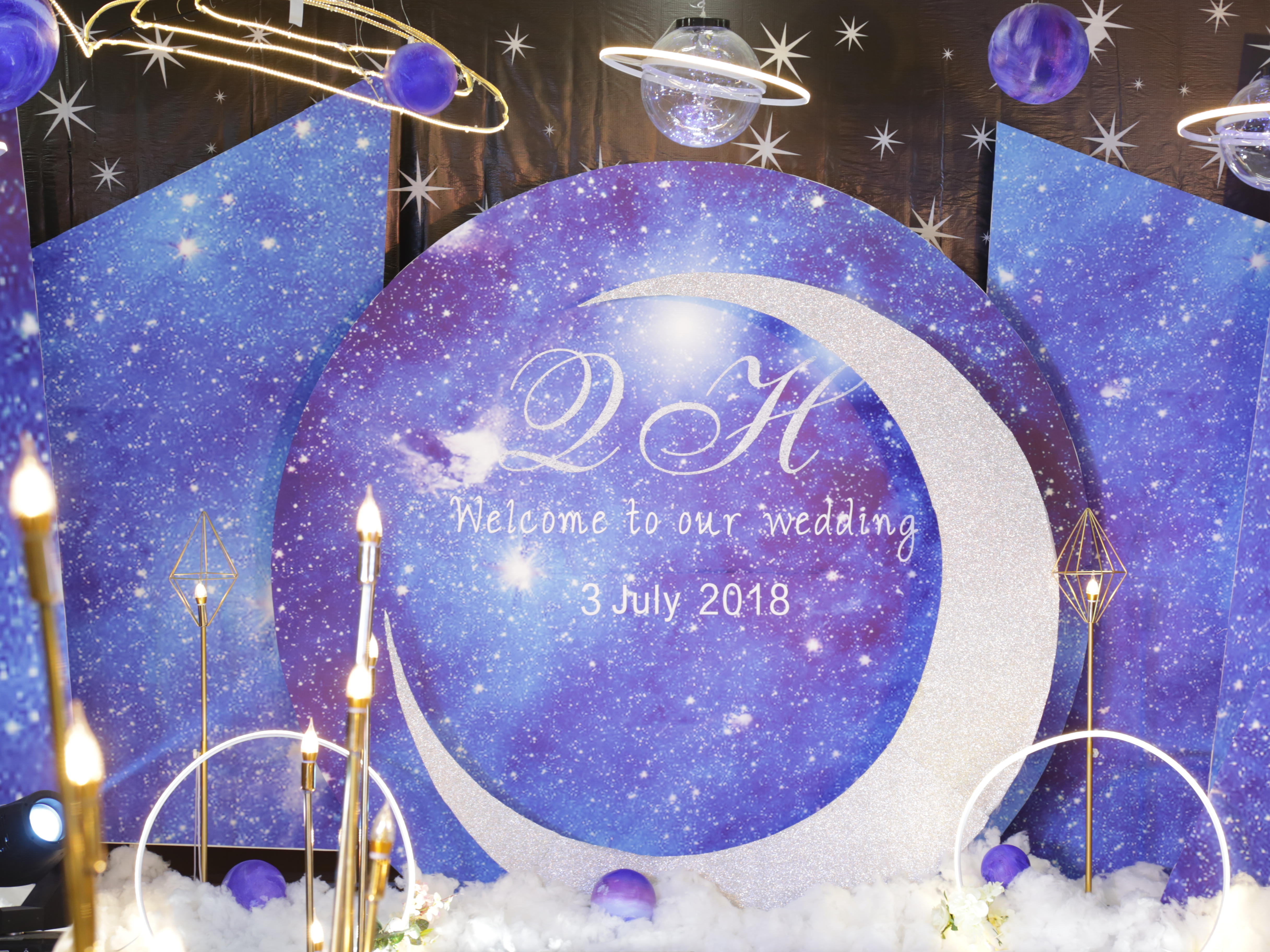 【奉节幸福里婚礼策划】星空主题----一次就好