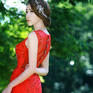 典雅红色礼服（原创拍摄）