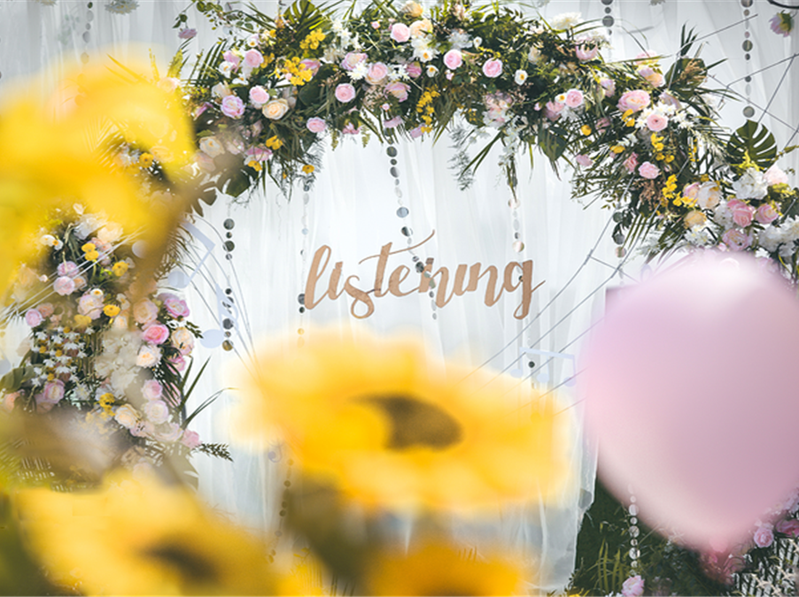 【同心缘婚庆】  向日葵小清新草坪婚礼