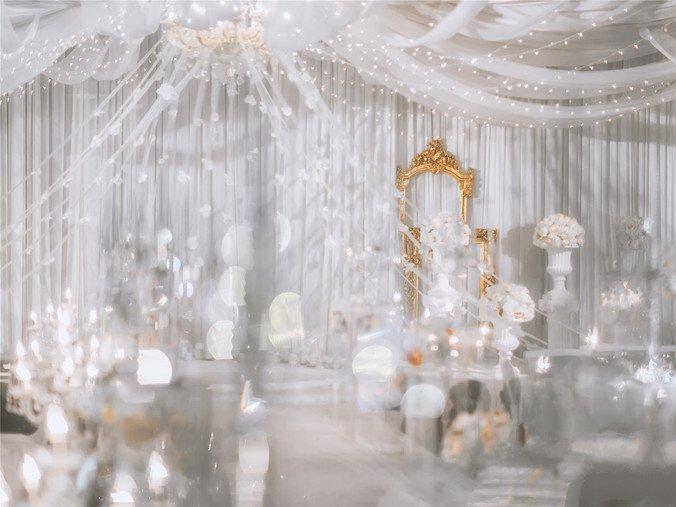 【荟花阁婚礼定制】浪漫纯白  最美的光