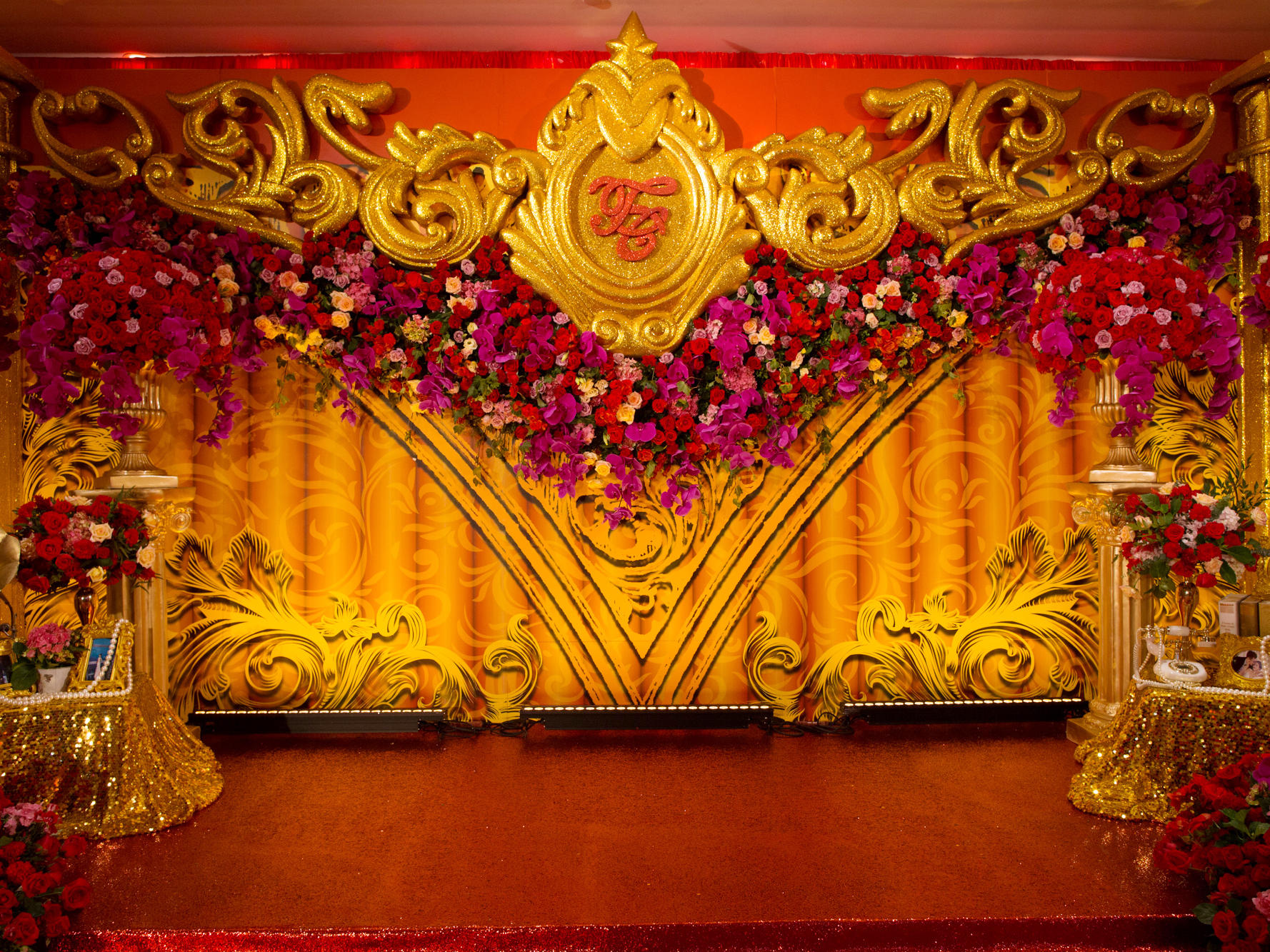 【喜帖街】劲火辣复古宫廷feel 低奢主题婚礼