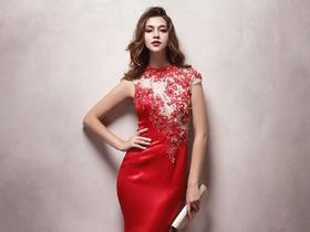 【La Fine】法国设计品牌 红色系列晚礼服 