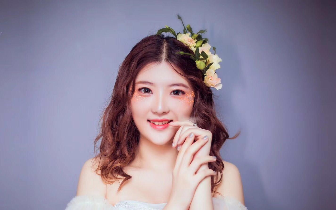 资深档全程跟妆造型唯美清新妆容 送价值108新娘