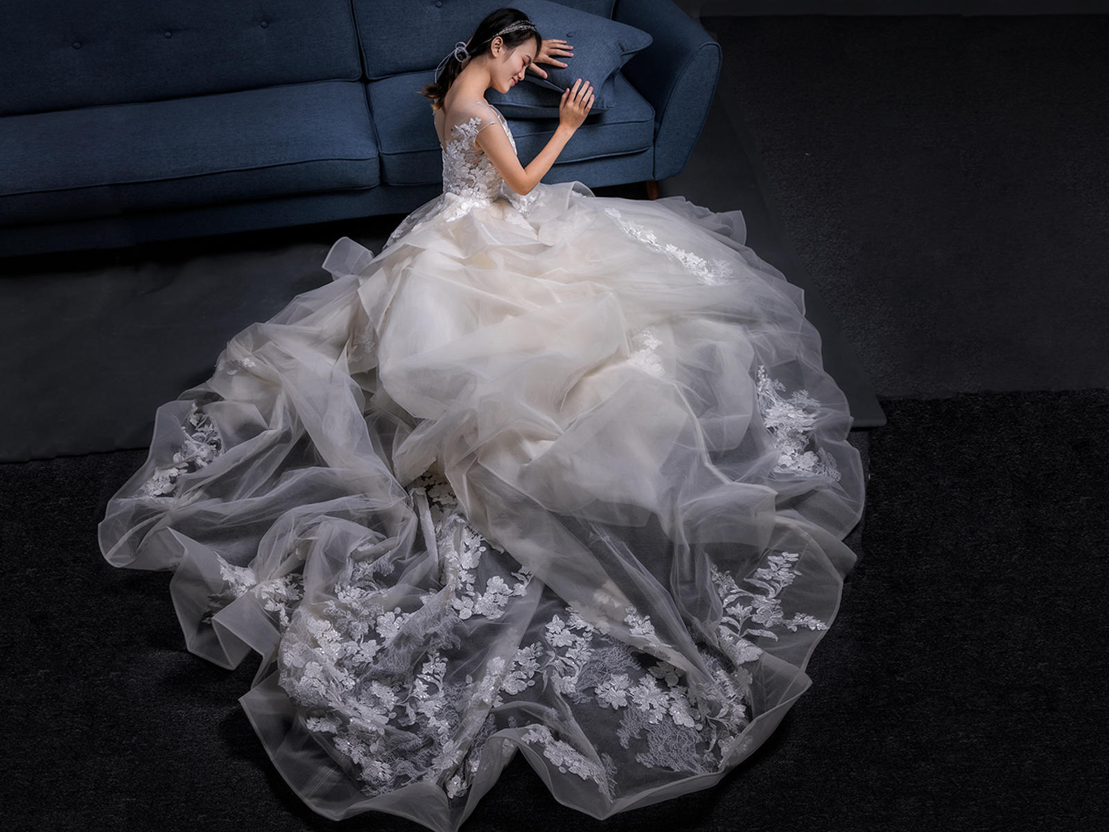 【禾·婚纱礼服】高品质婚纱+中式+礼服三件套租赁
