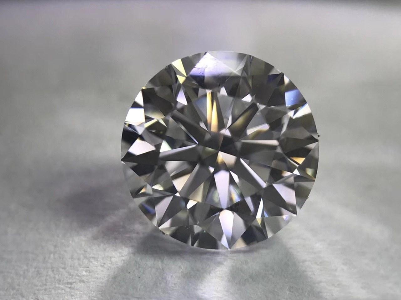 1.5克拉GIA裸钻G/SI2/3EX/N无奶咖