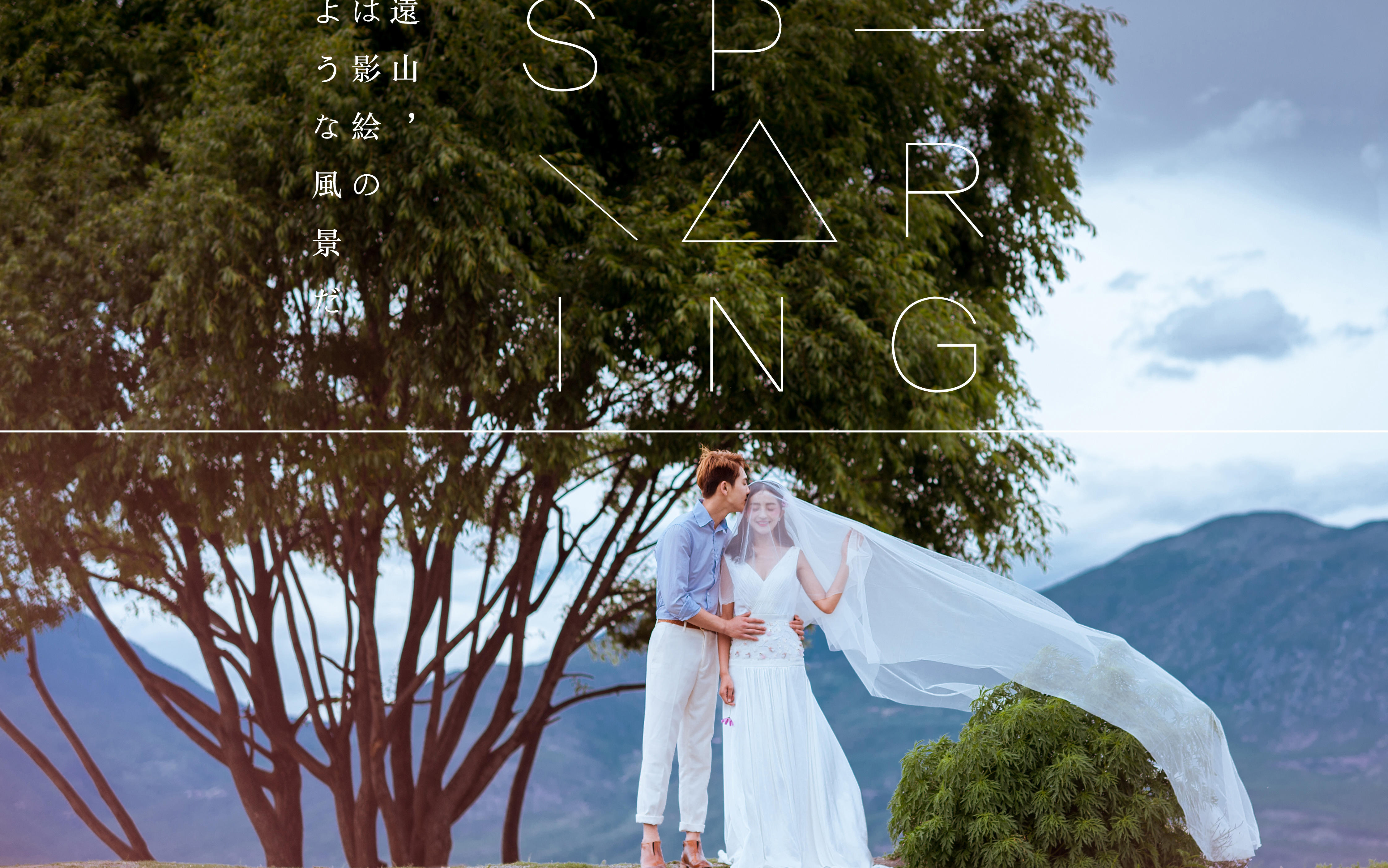 蜜月婚纱之旅  私人订制全程旅拍套餐