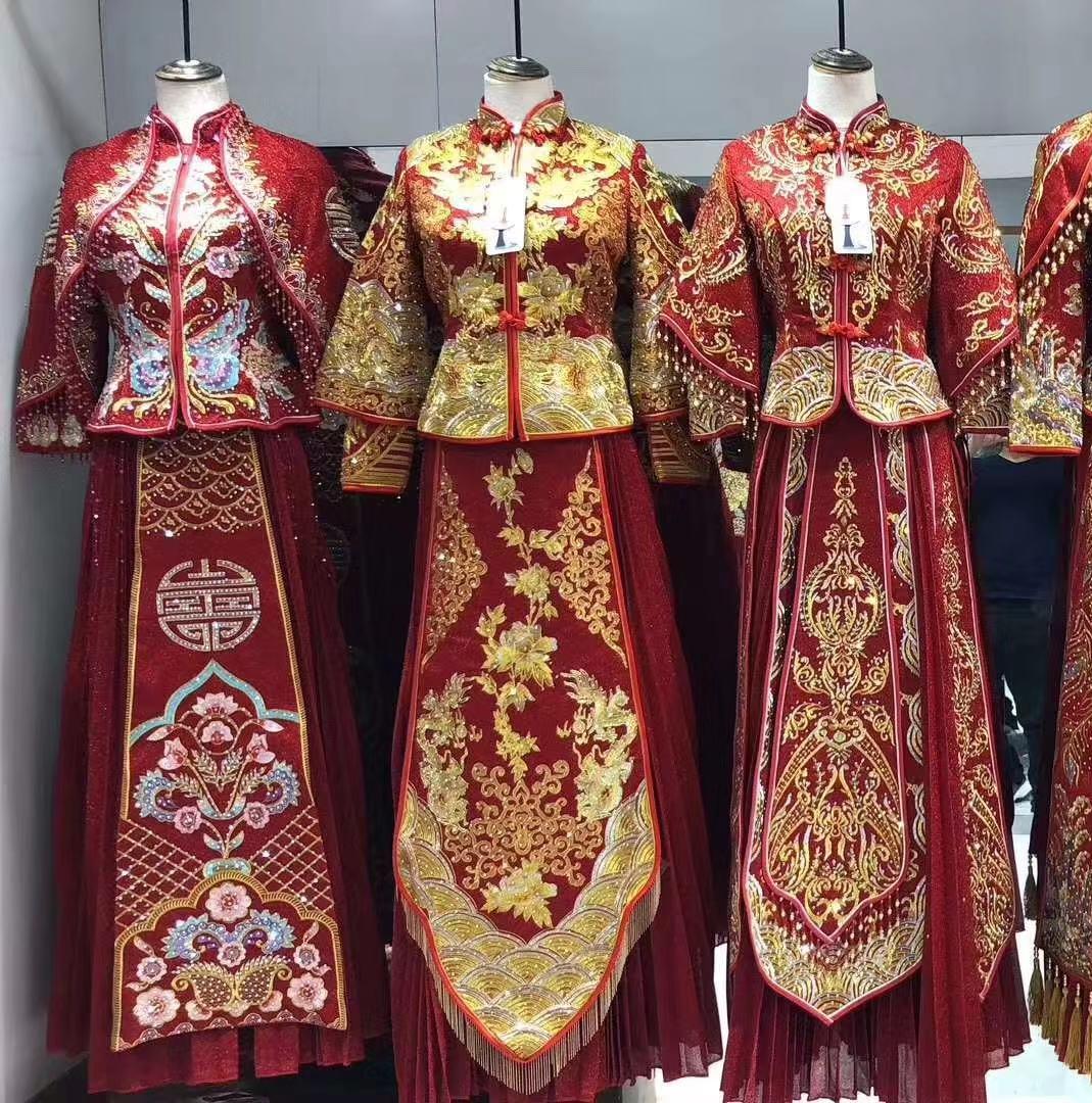 【嫁美格格】高端中式秀禾龙凤褂