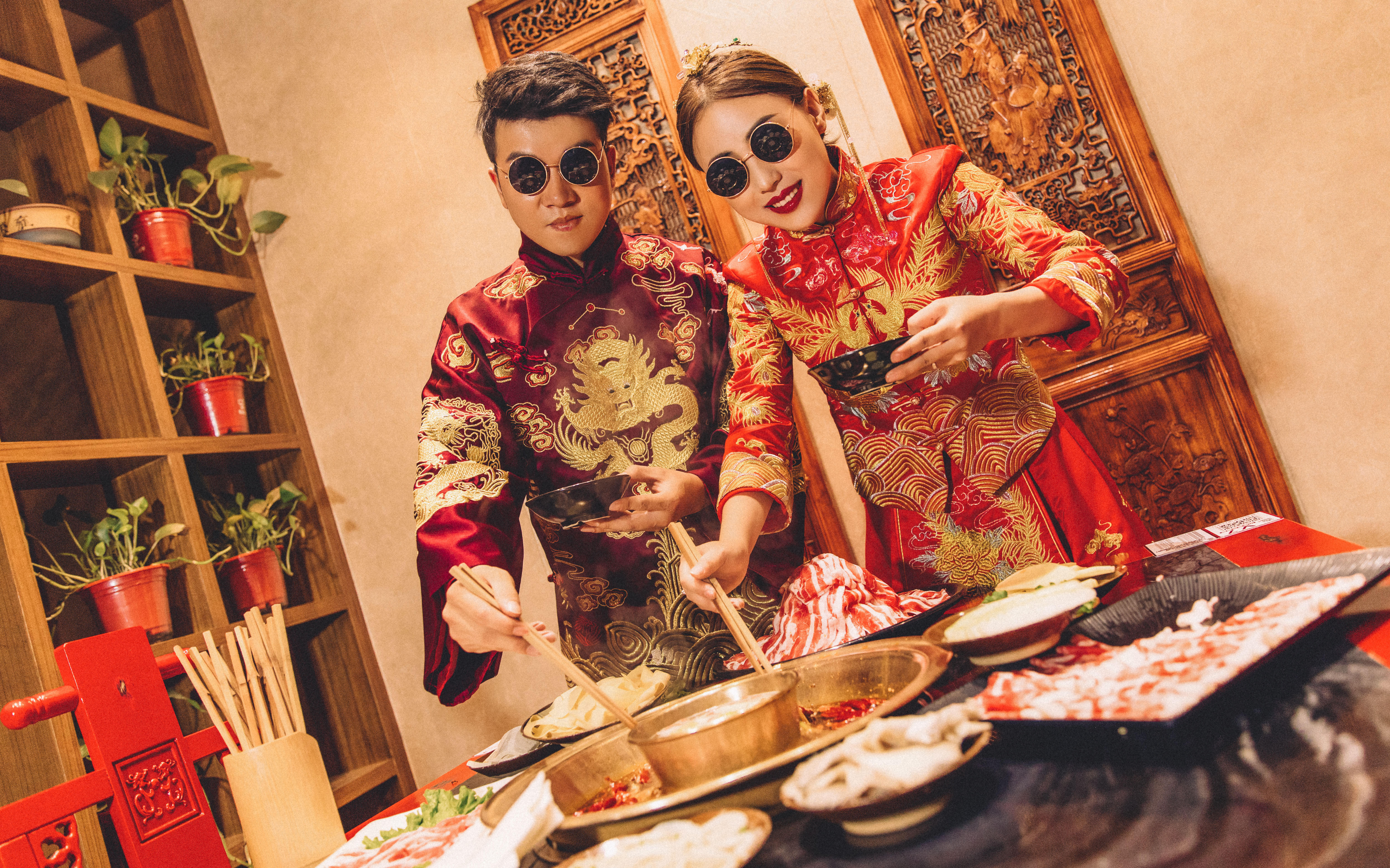 【真·摄影】火锅恋上婚纱照