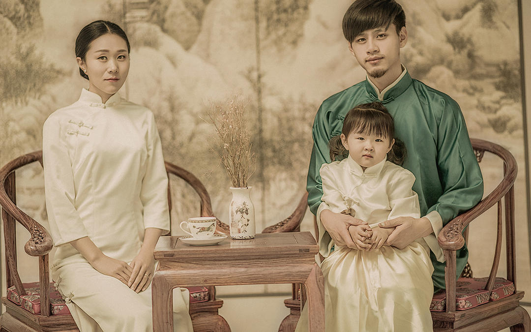 【北京蒙娜丽莎】李先生&代女士全家福客照欣赏