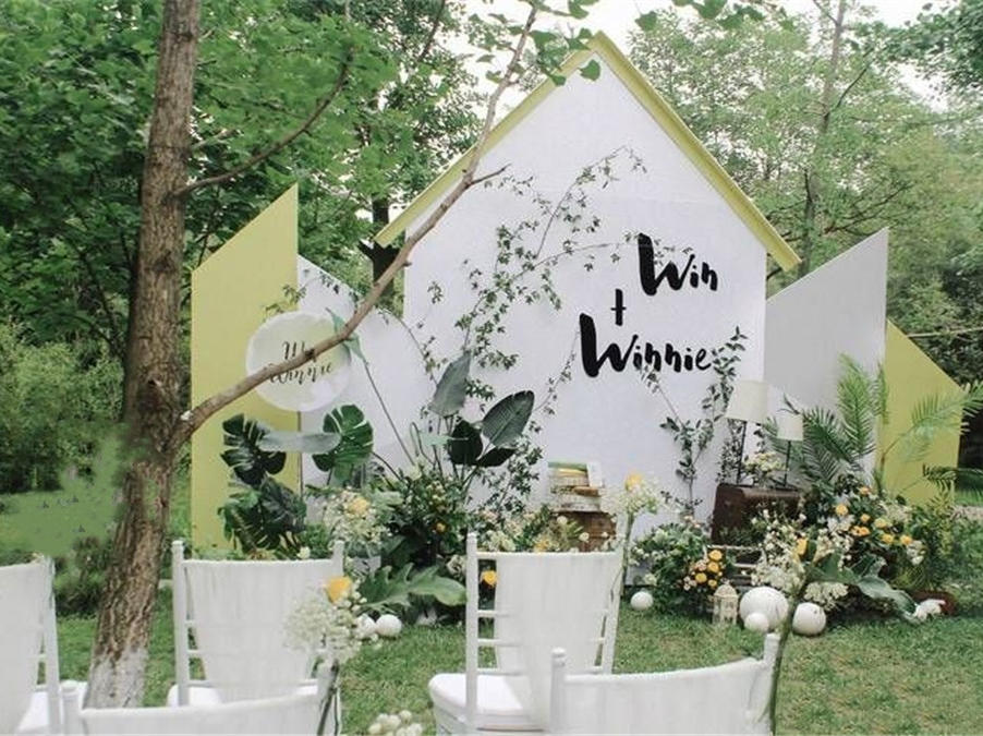 双十二活动价户外婚礼布置