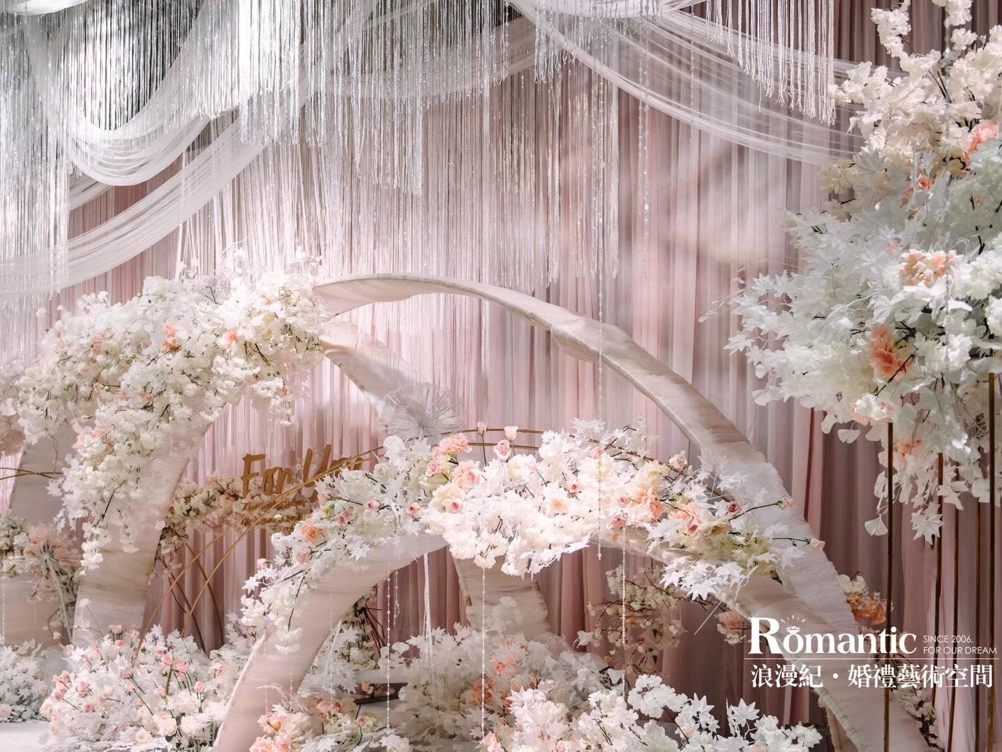 【浪漫纪婚礼艺术空间】粉色唯美浪漫清新婚礼套餐