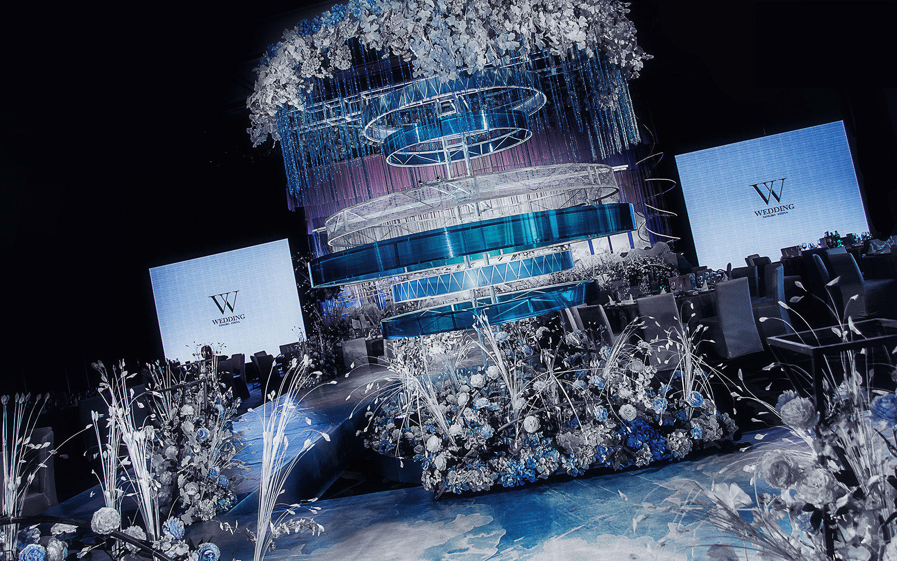 【W婚礼定制】蓝色时尚捕梦系婚礼