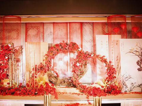 【岁玺婚礼】新中式  主题婚礼《红妆》含四大金刚