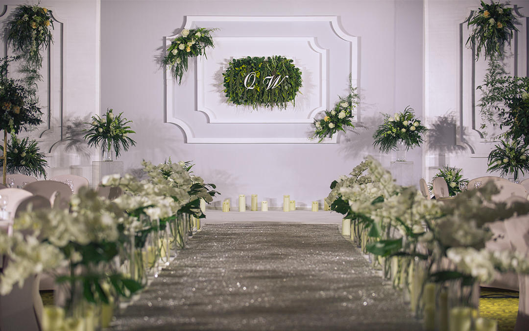 爱度婚礼优品（重庆）-简洁-白色、绿色