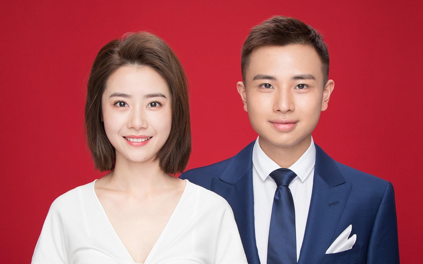 天真蓝 亲密照 双人合影