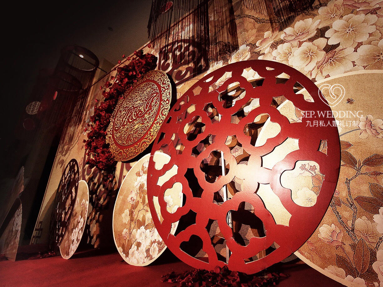 「九月婚礼」 |古典中国红