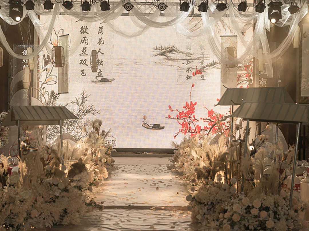 三生三世十里桃花——香槟色中式婚礼