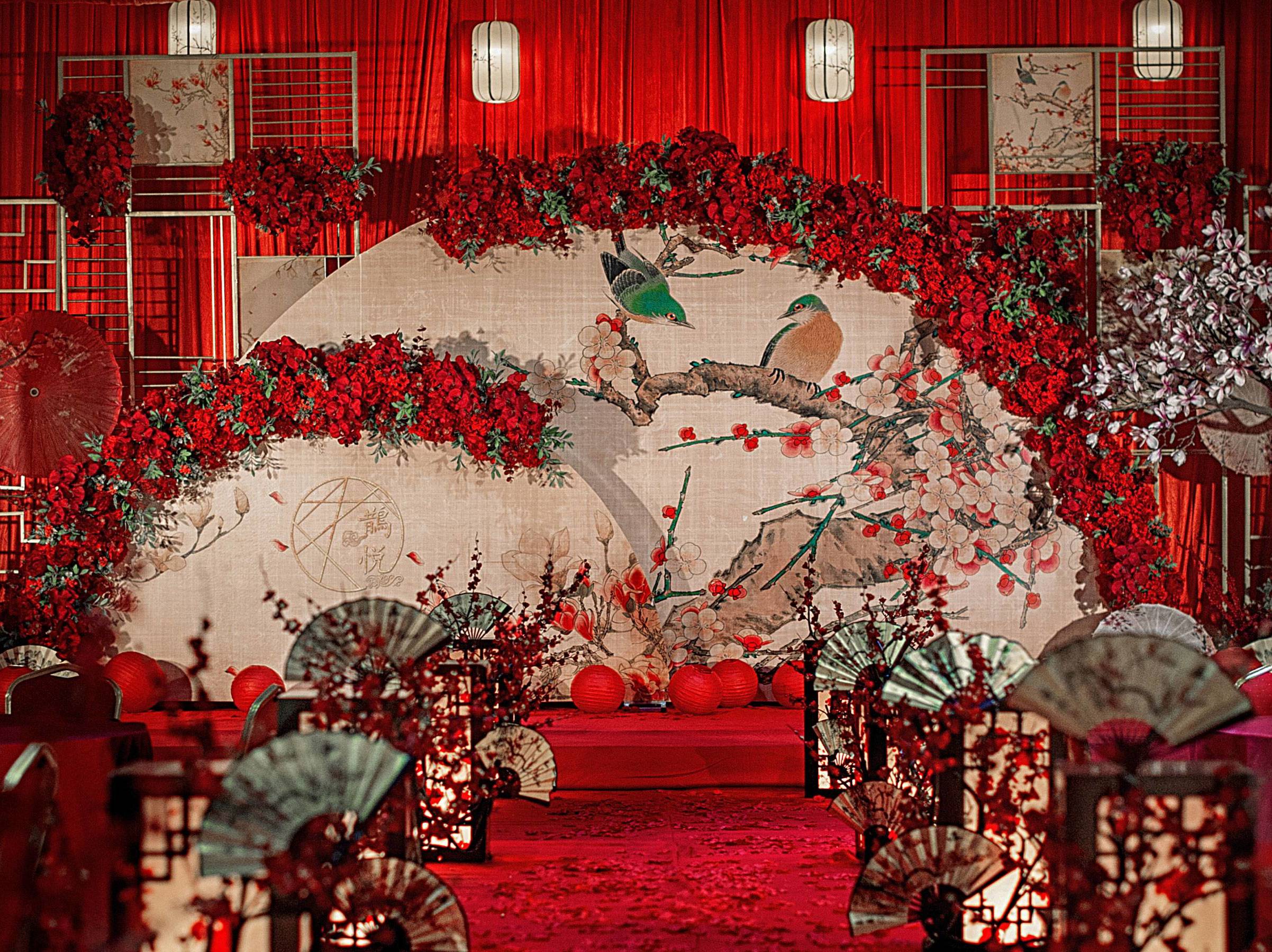 雀悦   佳人如许、佳期如梦，大气富足的中式婚礼