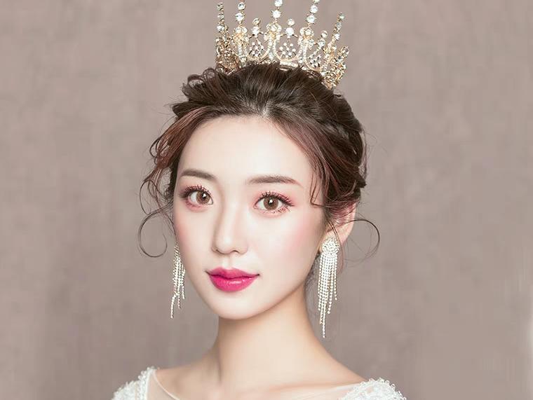 茉莉造型新娘全天跟妆特惠套餐1280