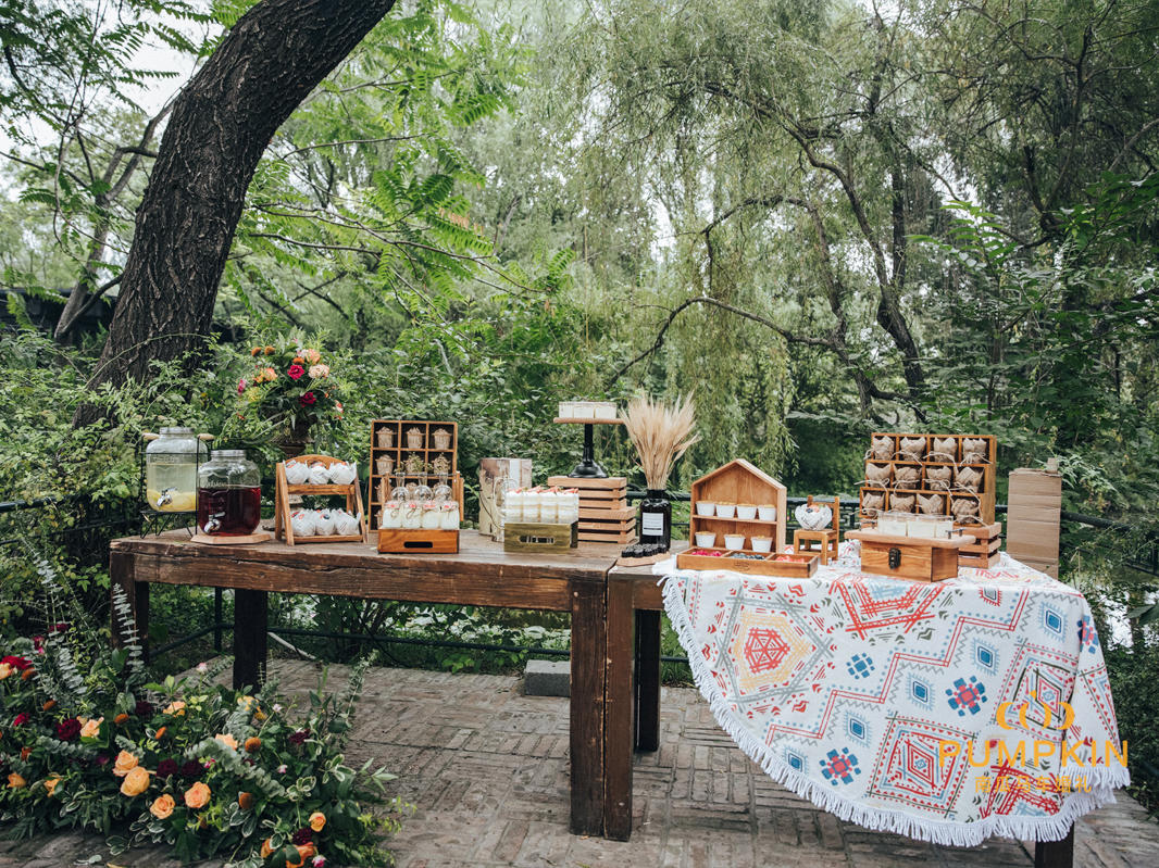 【PUMPKIN婚礼策划】室内boho风