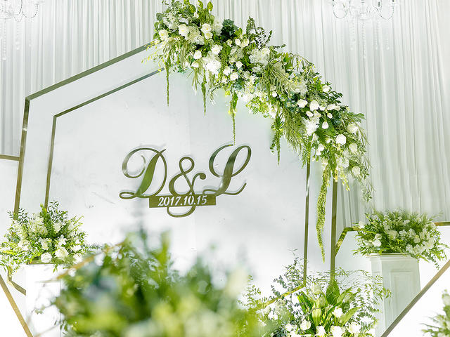 【艾尔婚礼】白绿小清新婚礼