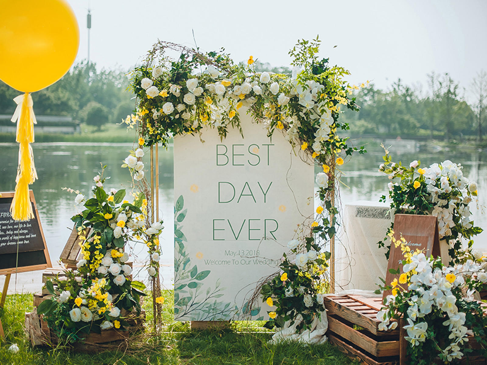 清愿丨DreamPark·户外小清新创意系婚礼