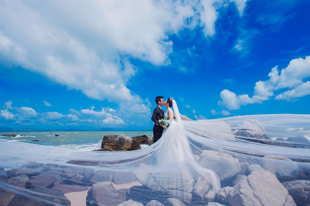 輕奢套系：【精品海景拍攝主題】+【完美婚嫁產品】