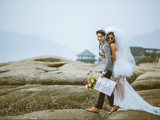 旅拍婚纱地_婚纱拖地长裙图片