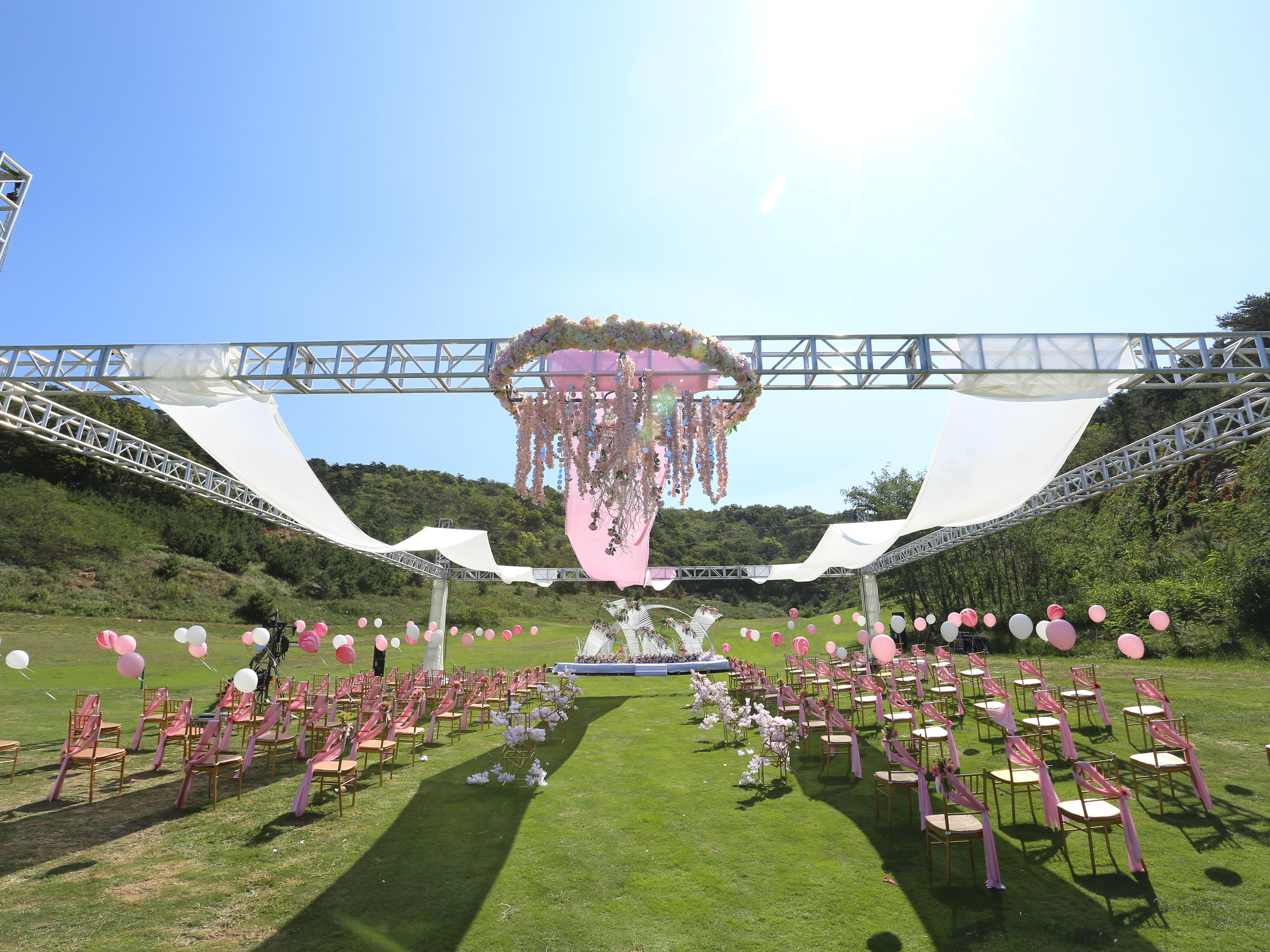 【维度婚礼会馆】小清新户外婚礼