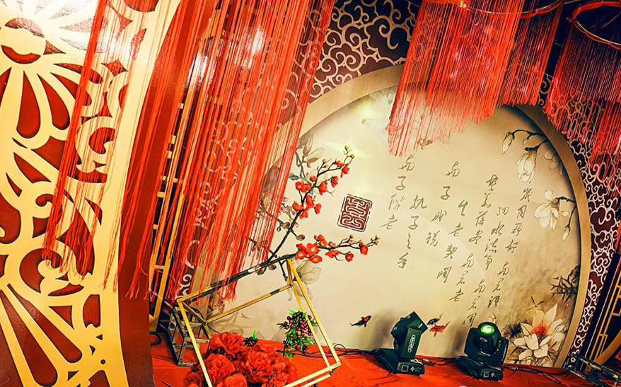 白山百年婚禮星程酒店“中國風(fēng)”.........